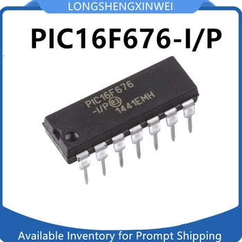 1бр Нов оригинален PIC16F676-I/P PIC16F676 с пряка връзка DIP14, 8-битов микроконтролер флаш памет