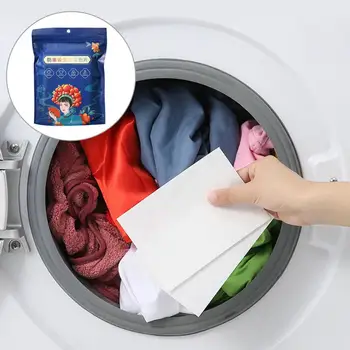 50 бр./опаковане. Полезна битова перална машина за пране на дрехи, клещи цвят, Хартия за пране, Спестяване на време, Стоки за дома