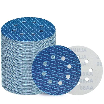 80шт шлифовъчни дискове с диамант с форма на куки и вериги за произволни шлифовъчни машини (обяснения 60-400)
