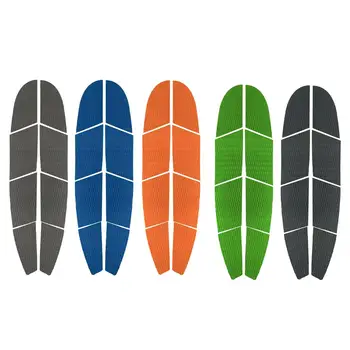 8x Дърпане Тампон за Дъски За сърф Surf Traction Pad Нескользящие Професионални Изтривалки За Улавяне на Палубата на Палубата премахване на крайните Накладки за Дъски За Сърф Funboard