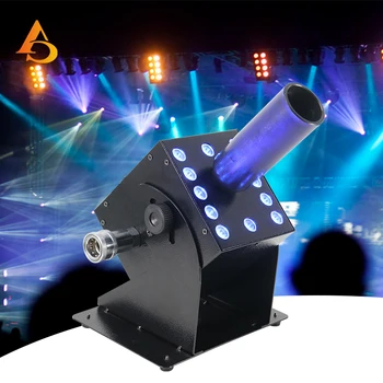 Led 12x3 W Co2 Blast Машина RGB 3в1 Led лампа Sray Gas In/Out Връзка DMX Канал 2 250 W Диско Клуб, Бална Зала