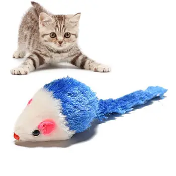 Legendog, 1 бр., креативна забавна играчка за котки, от изкуствена кожа Заек, мини-преследване на домашни любимци, Играчки във формата на мишката за котки, зоотовары, Случаен цвят