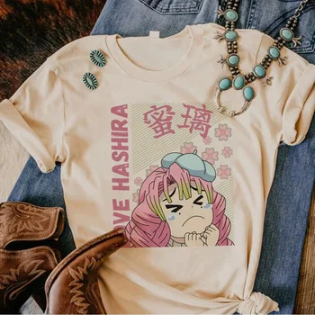 Mitsuri тениска дамски графична лятна манга аниме тениски дрехи за момичета