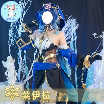 XS-XXL Екзотични игри костюм Genshin Impact Ели, прекрасна униформи, cosplay, дрехи за ролеви игри на Хелоуин, дамски дрехи, за партита