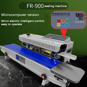 Автоматично запайщик непрекъсната лента FR-770 Хоризонтална автоматична машина за запечатване на Хоризонтални запайщик опаковки за производството на опаковки Печат на датата