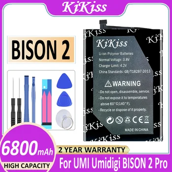 Батерия KiKiss BISON2 6800 mah за UMI Umidigi BISON 2 Pro BISON2 Pro 2Pro Bateria