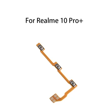 Бутон за включване изключване на звука Бутон за регулиране на силата на звука Гъвкав кабел за Realme 10 Pro Plus / Realme 10 Pro +