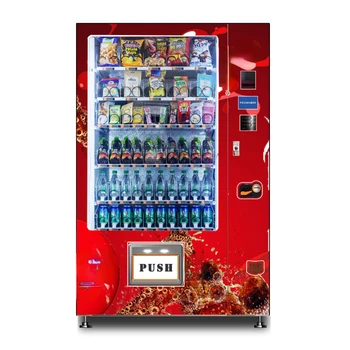Вендинг автомат за продажба на напитки FC7709 позволява настройка на поръчка