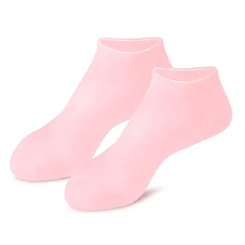 Дамски силиконови овлажняващи чорапи Ластични спа-гел чорапи, Чорапи за грижа за краката, за груба кожа, сухи, напукани крака