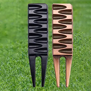 Дизайн на текстурата на Разклона за подаване на голф, Утолщающий Грижи за тревата Компактен Креативен Инструмент за ремонт на поле за голф Шоколад форма