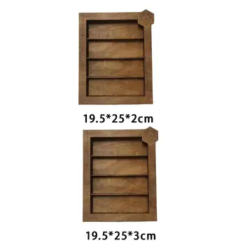 Дървени Рафтове за съхранение на кубчета Тава за кубчета Творчески Универсален за писмено маса кът за Домашно плот