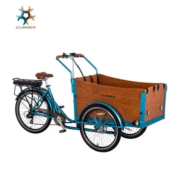 Евтин товарен велосипед с три колела за европейския пазар UB9032E