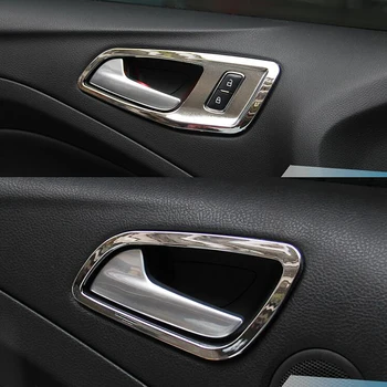 За Ford Escape, Kuga 2013 2014 2015 2016 2017 2018 ABS Хромирана вътрешна врата Купата на Автомобила защитна рамка Капак Завърши автомобилни аксесоари