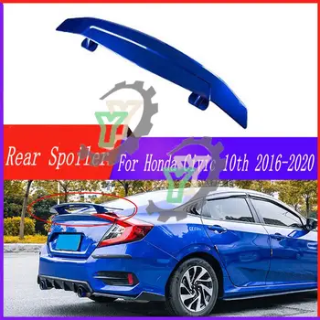 За Honda Civic 10th 2016 2017 2018 2019 2020 Автомобилен Аксесоар От Висококачествена ABS-пластмаса, Заден Спойлер на Багажника, Тапицерия на Задното Крило за Устни