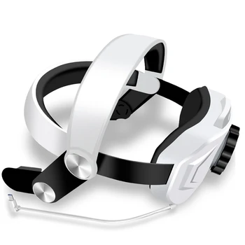 За Oculus Quest 2 Главоболие Каишка VR Регулируема Акумулаторна Слушалки, Аксесоари От Стъкло VR Планина За Предната Поставка за Виртуална Реалност
