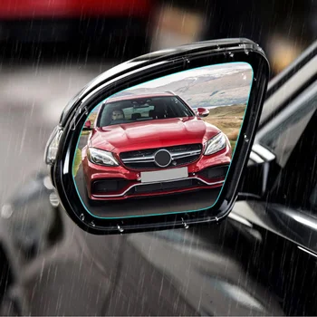 За да Benz W177 A C E GLC GLA CLA W205 W213 X253 C117 Автомобилно и Огледално Прозорец Прозрачен Филм Огледало за Обратно виждане Против Дъжд И Мъгла Водоустойчив Филм