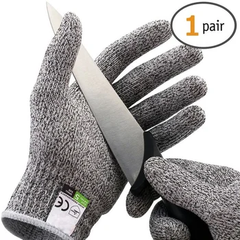 Защитни ръкавици 5-то ниво, устойчиви на гумата, устойчиви на колющим удар, высокопрочные ръкавици за работа на месо кухнята и градината