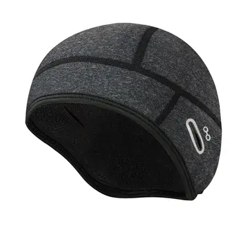 Зимна външна ветрозащитная топла шапка за езда за катерене ски руното шапчица ски маска за Каска подложка Външна велосипедна шапка