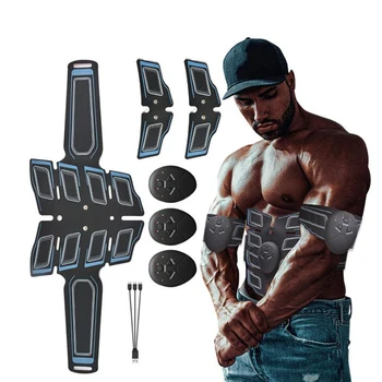 Инструмент за укрепване на коремната кухина EMS, тренажор за корема, 8 опаковки, спортен масажор за моделиране на мускулите на корема, спортен масажор за отслабване на тялото