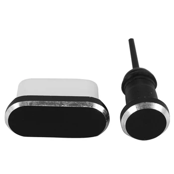 Комплект алуминиеви пылезащитных штекеров C Usb порт за зареждане Type-C, гнездо за 3.5 мм слушалки, аксесоари за мобилен телефон Huawei Капитан 20