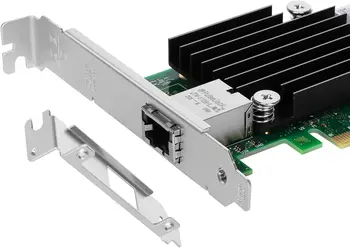 Конвергентный Мрежов Адаптер Ethernet Контролер Intel X540 10GbE PCIe 2.1 x8 С Два Порта RJ-45 Поддържа Windows 7/8/10 Windows Ser