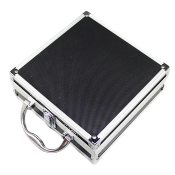 Кутия за съхранение на аксесоари за инструменти алуминиева сплав Практичен алуминиев куфар Малка кутия за инструменти Лесен за използване, Лесен за съхранение