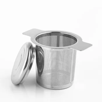 Кухненски инструменти Кана за приготвяне на чай / 6 * 7 cm Материал-отдолу Добър ефект запечатване на Капак За приготвяне на остатъци от чай Отделно Чисто Нов