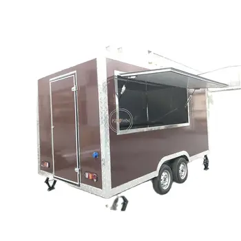 Продава градинска мобилни количка за подгряване на продукти, концессионный произведено трейлър за готвене палачинки