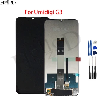 Сензорен LCD-дисплей за Umidigi G3, подмяна на цял екран на LCD-дисплея при събирането на
