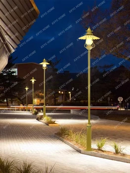 Уличен perfekt-лампа Creative Park = Общността на новите китайски Антикварное Пейзаж осветление, 3-метров led уличен фенер