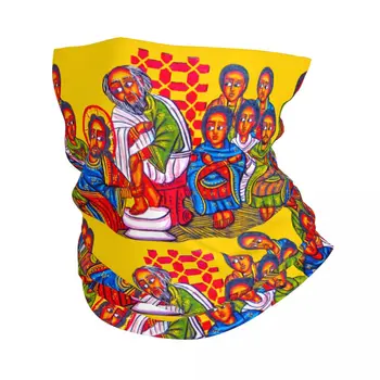 Эфиопские християнски Ученици на Христос за измиване на краката, шарена Кърпа, гамаши за туризъм, къмпинг, мъже, жени, шал, балаклава, топло